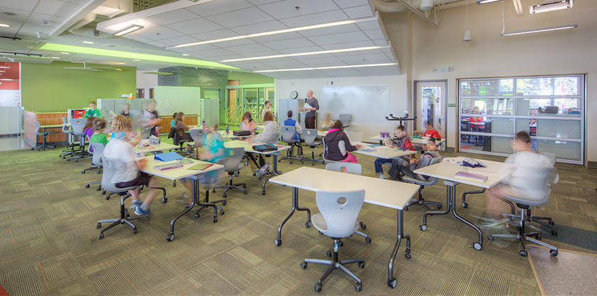 The interior design of classrooms - including work from Number TEN's architects - impacts impact educational opportunities.